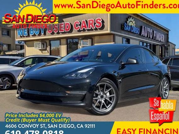 TESLA MODEL 3 2022 5YJ3E1EBXNF307229 image